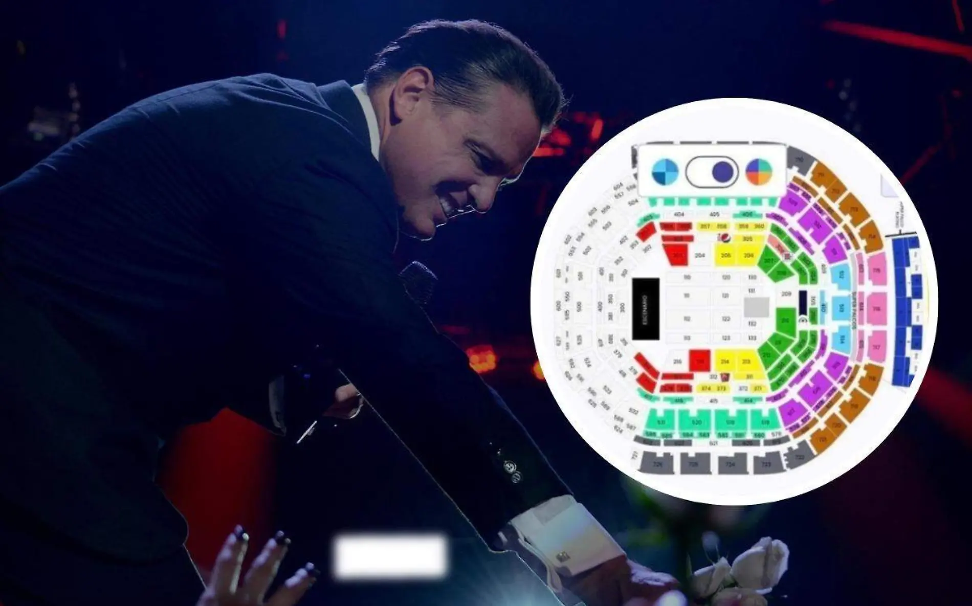 Concierto de Luis Miguel hace a fanática comprar presuntamente 70 boletos 